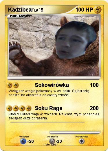 Pokemon Kadzibear