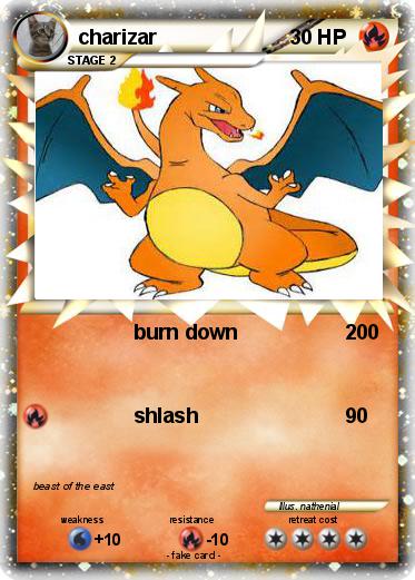 Pokemon charizar