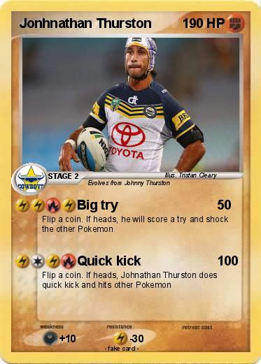 Pokemon Jonhnathan Thurston