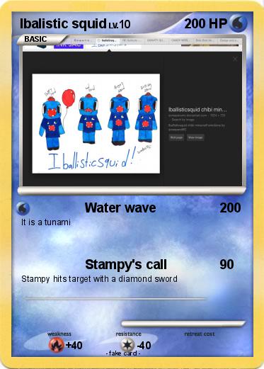 Pokemon Ibalistic squid