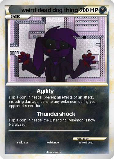 Pokemon weird dead dog thing