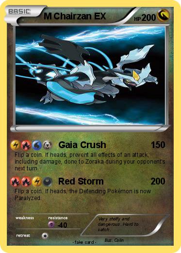 Pokemon M Chairzan EX