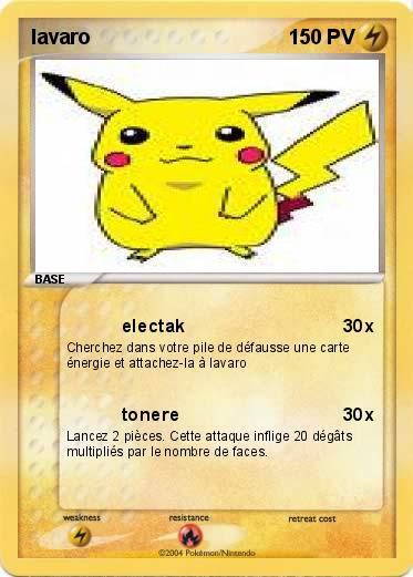 Pokemon lavaro