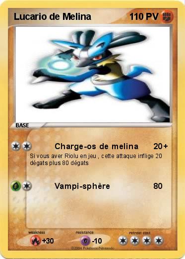 Pokemon Lucario de Melina