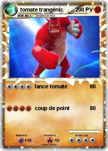 Pokemon tomate trangénic