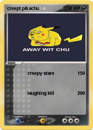Pokemon creept pikachu