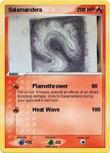 Pokemon Salamandera