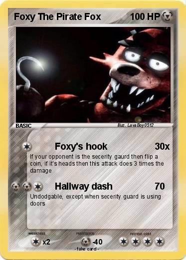 Pokemon Foxy The Pirate Fox