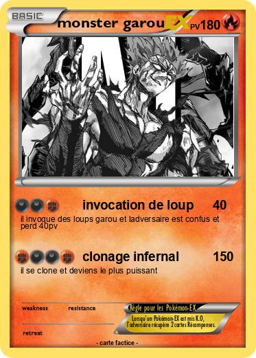 Pokemon monster garou