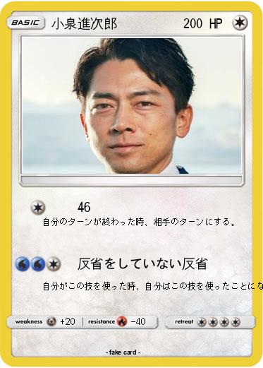 Pokemon 小泉進次郎