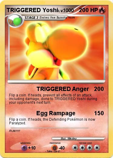 Pokemon TRIGGERED Yoshi