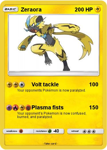 Pokemon Zeraora
