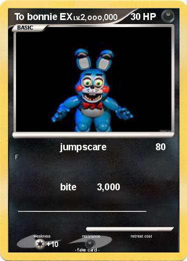 Pokemon To bonnie EX