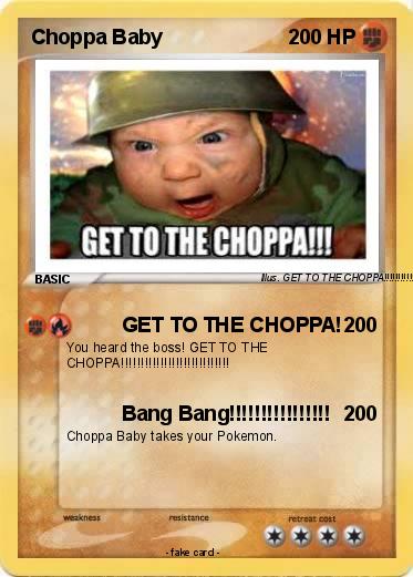Pokemon Choppa Baby