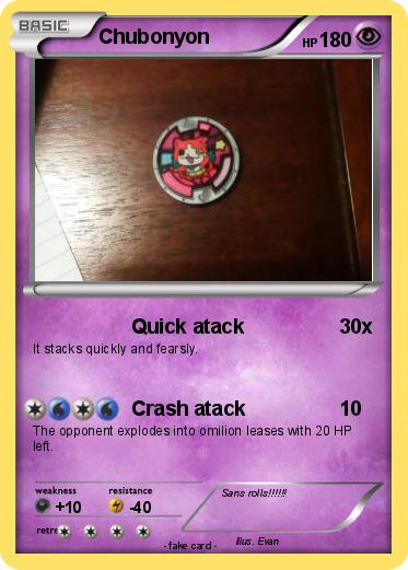 Pokemon Chubonyon