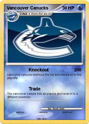 Pokemon Vancouver Canucks