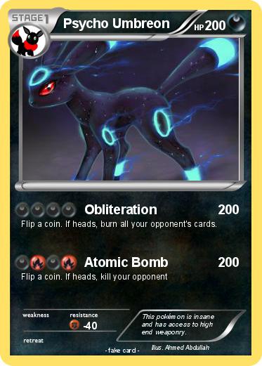 Pokemon Psycho Umbreon