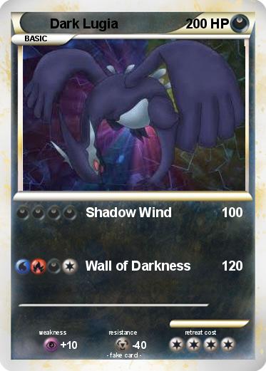 Pokemon Dark Lugia