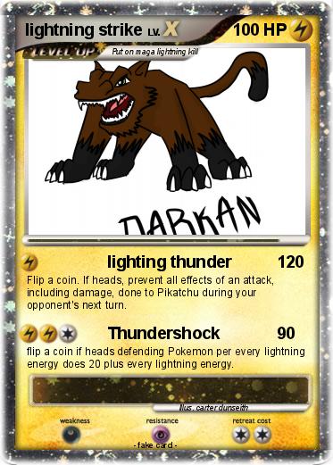 Pokemon lightning strike