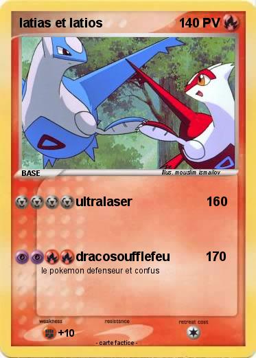 Pokemon latias et latios