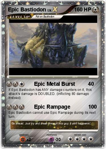 Pokemon Epic Bastiodon