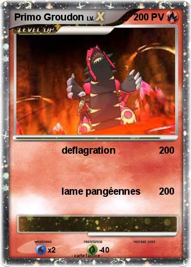 Pokemon Primo Groudon