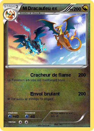 Pokemon M Dracaufeu ex