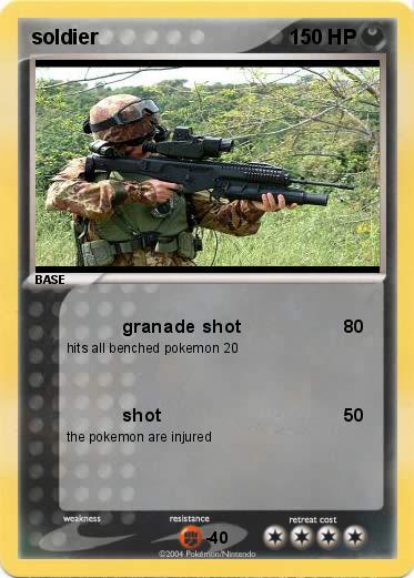 Pokemon soldier