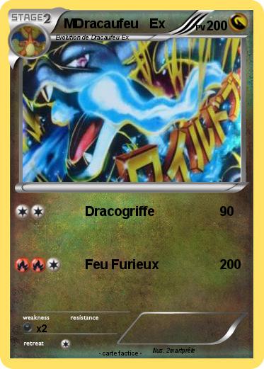 Pokemon MDracaufeu   Ex