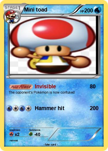 Pokemon Mini toad
