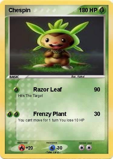 Pokemon Chespin