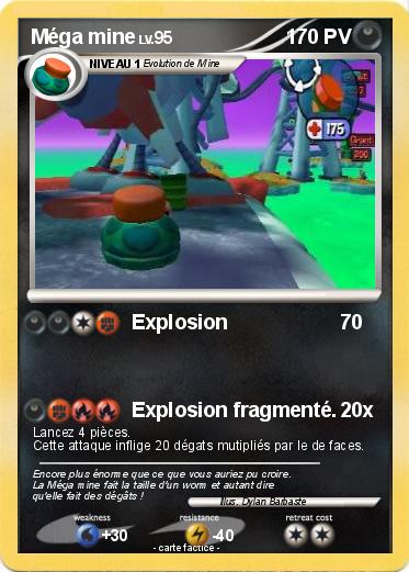 Pokemon Méga mine