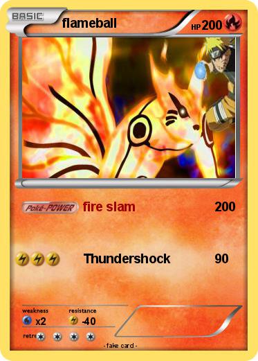 Pokemon flameball