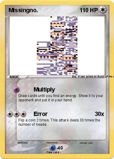 Pokemon Missingno.