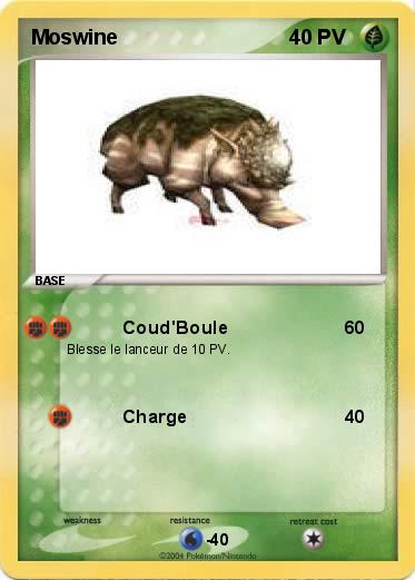 Pokemon Moswine