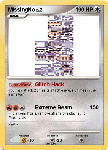Pokemon MissingNo