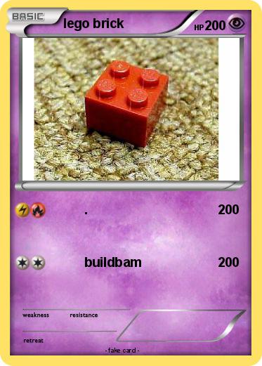 Pokemon lego brick