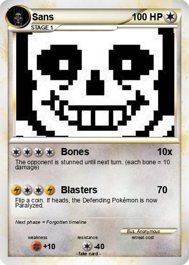 Pokemon Sans