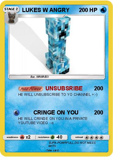 Pokemon LUKES W ANGRY