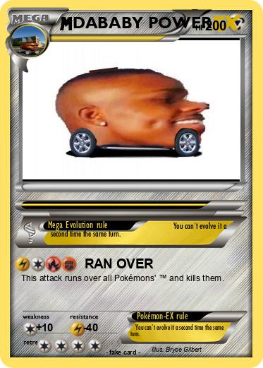 Pokemon DABABY POWER