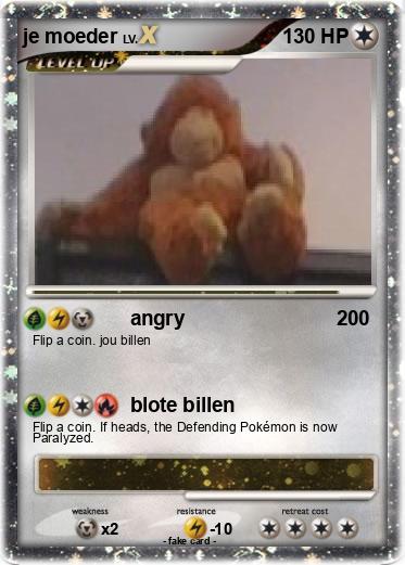 Pokemon je moeder