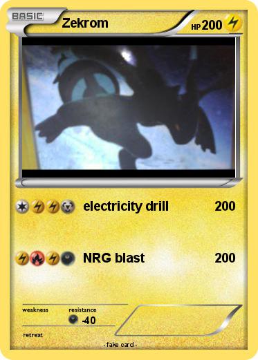 Pokemon Zekrom