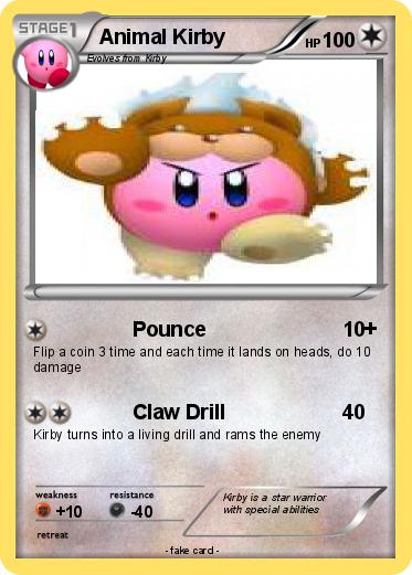 Pokemon Animal Kirby