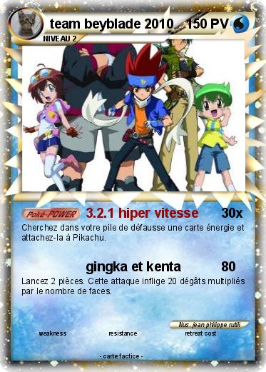 Pokemon team beyblade 2010