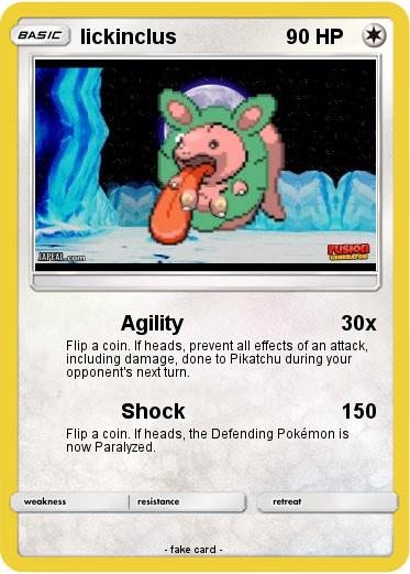 Pokemon lickinclus