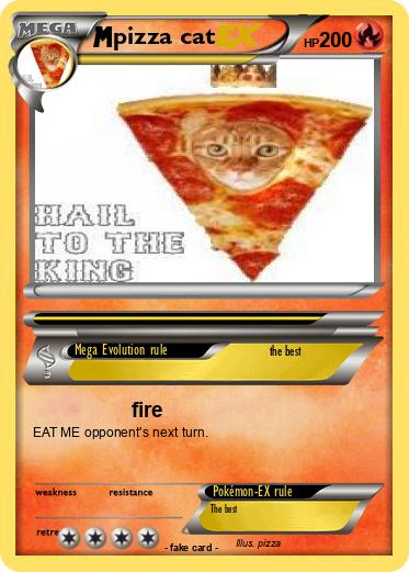 Pokemon pizza cat