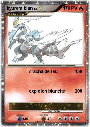 Pokemon kyurem blan
