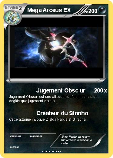 Pokemon Mega Arceus EX