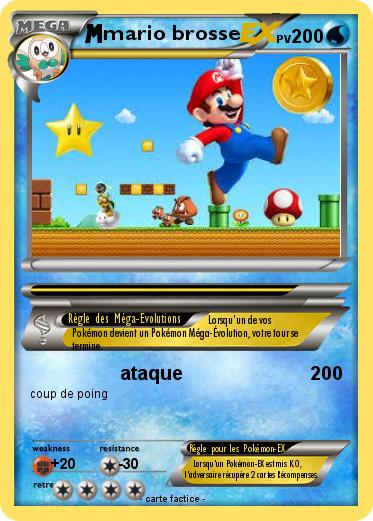 Pokemon mario brosse