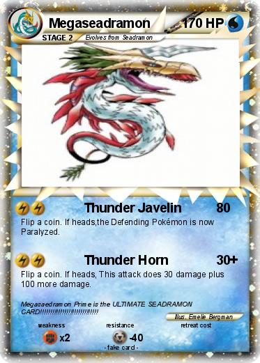 Pokemon Megaseadramon